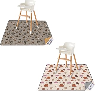 Splat Mat Giraffe and Splat Mat Boho Rainbow Bundle