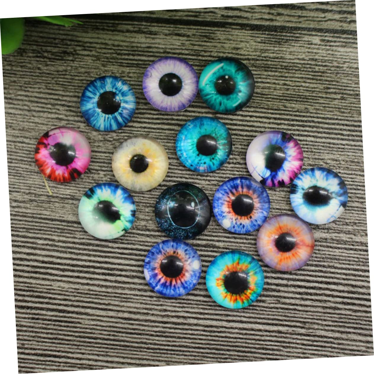 SHINEOFI 300stücke Selbstklebende Simulation Tieraugen Aus Kunststoff Für Bastelprojekte Spielzeug Und Scrapbooking