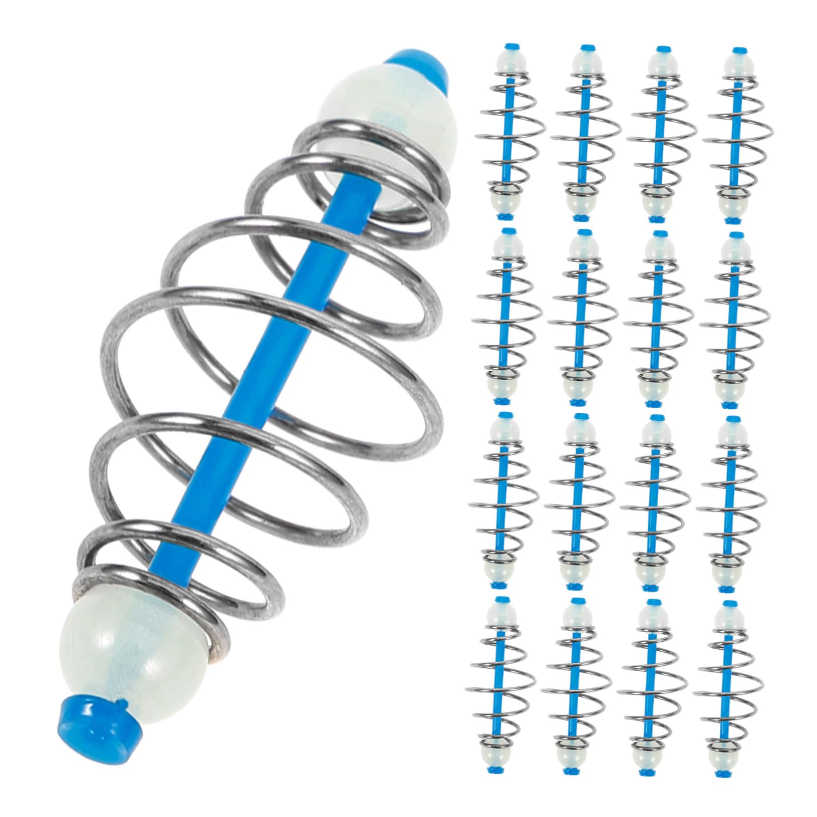 FOYTOKI Professional Angling Feeders Set 20pcs Resistant Bait Cages Carp Feeder Tackle