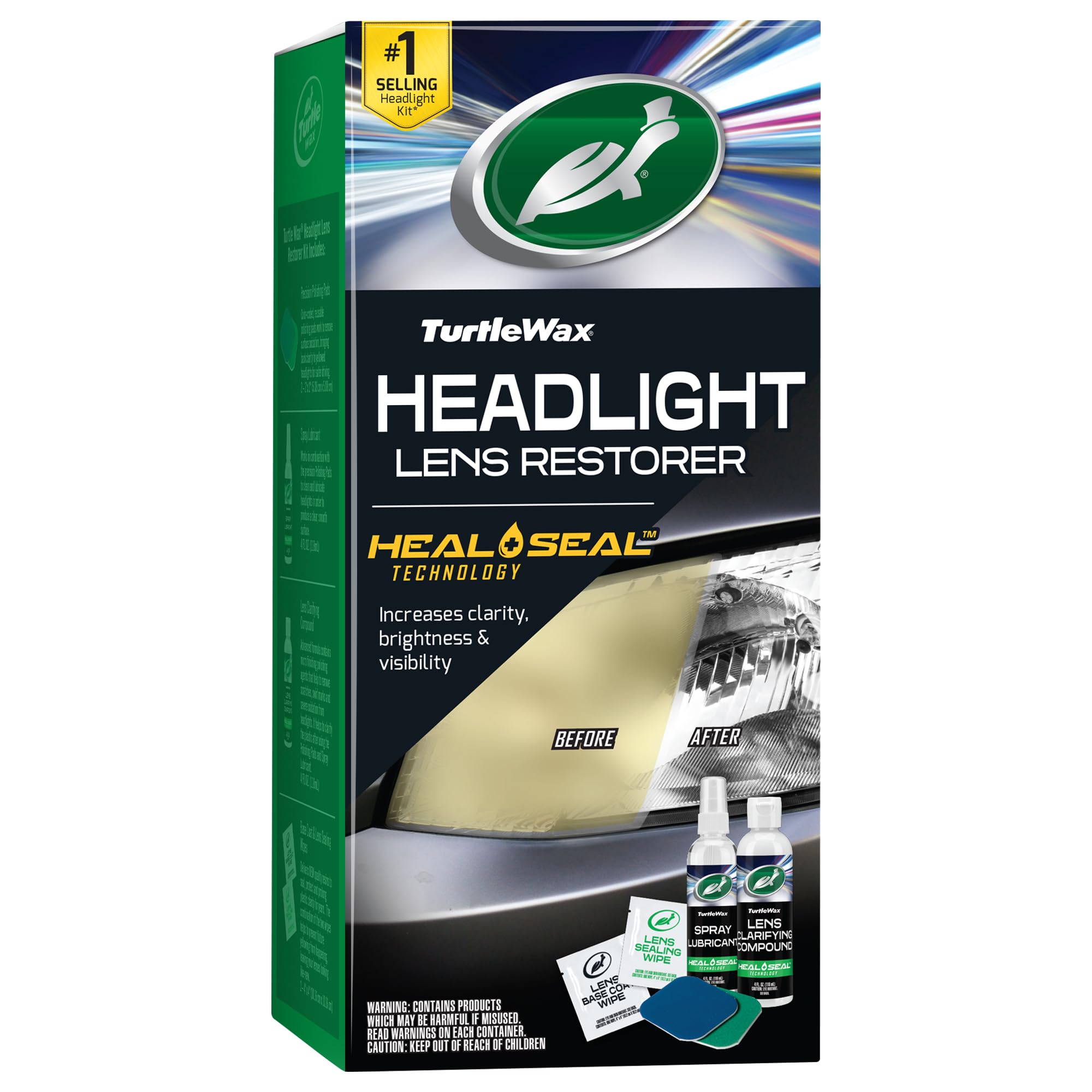 Turtle Wax Headlight lens Restorer kit T-240KT