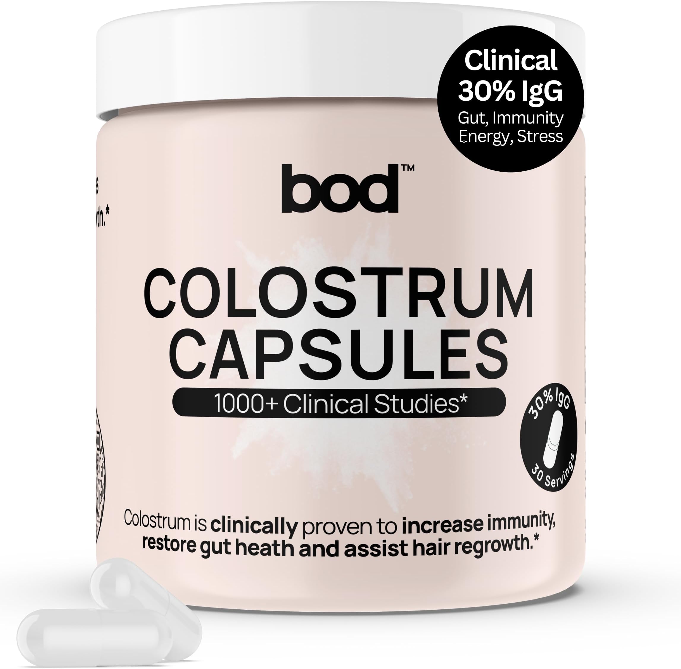 Amazon.com: Bod Colostrum Capsules, Colostrum Supplement for Skin ...