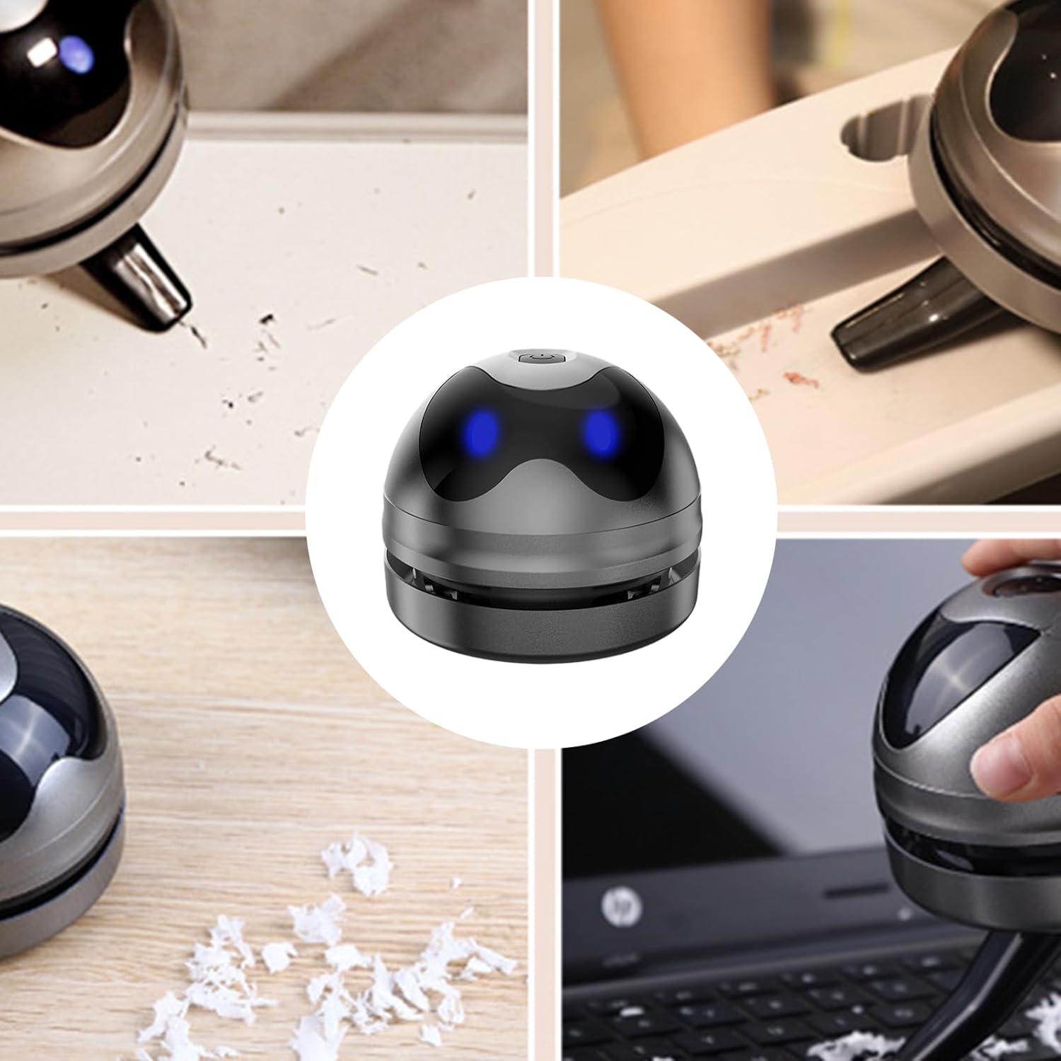 High Efficiency Desktop Vacuum Suction Power Machine Texture for Various Requirement Dense Eraser Collector