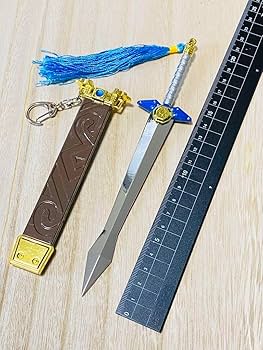 30cm結晶槍 ミニ武器 キーホルダー アクセサリ m94661913428_1