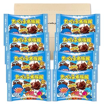 Amazon.co.jp: ギンビス たべっ子 水族館 25g ×8袋セット PSJBOX
