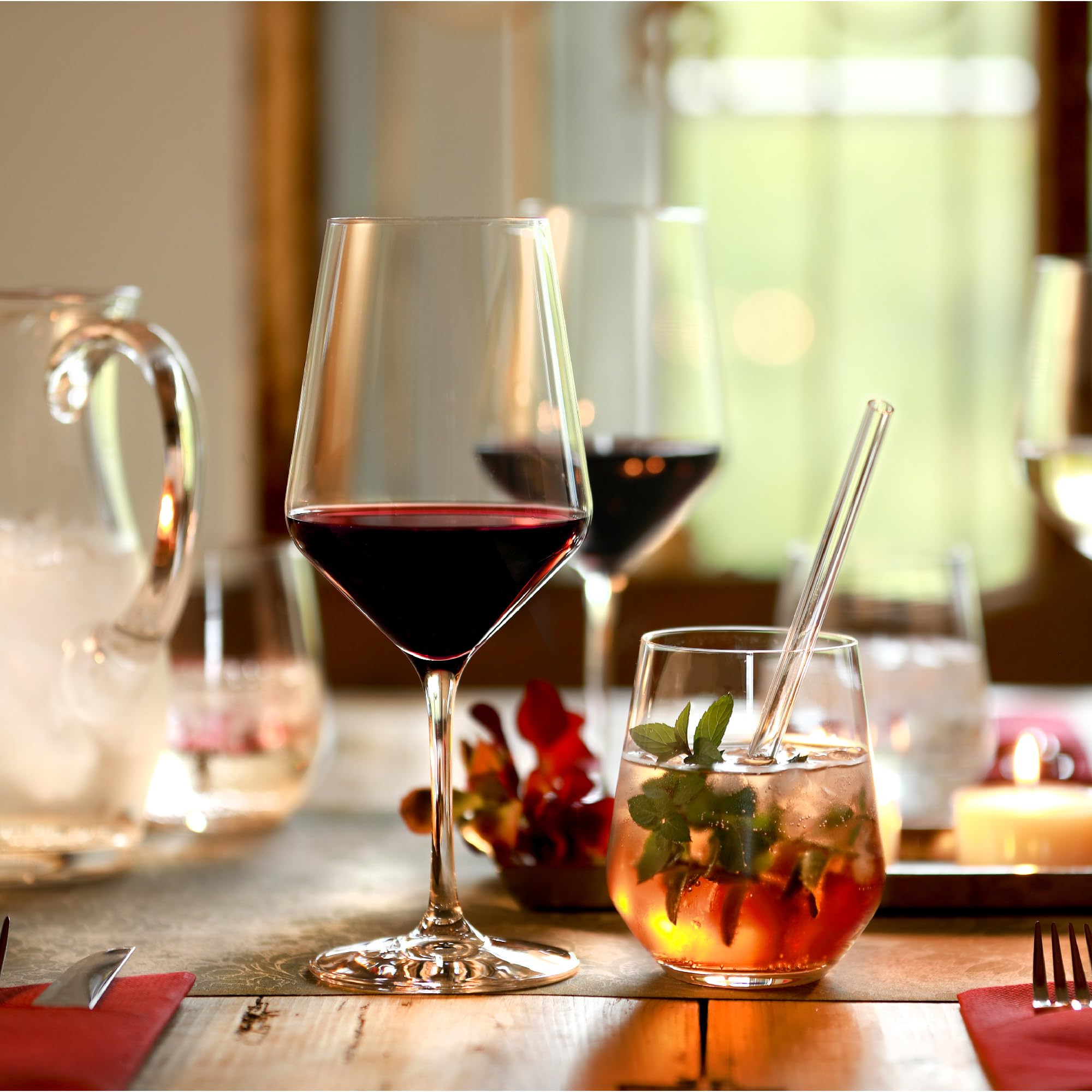 Stölzle Bordeaux Red Wine Glasses - Set of 6 -6 Stölzle Bordeaux Red Wine Glasses - Set of 6 -6