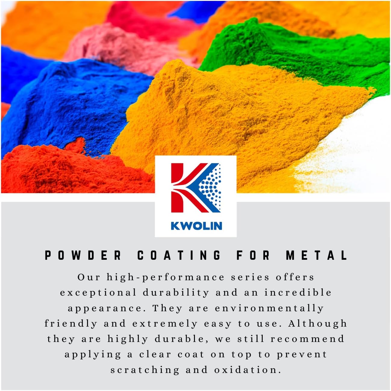 Powder Coating | Super Chrome Silver | 1lb Paint | Powder Coating for Metal | SP-22125AB