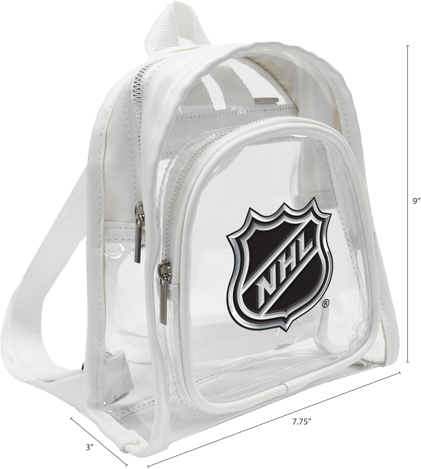 Littlearth NHL Clear Mini Backpack Seattle Kraken - Image 5