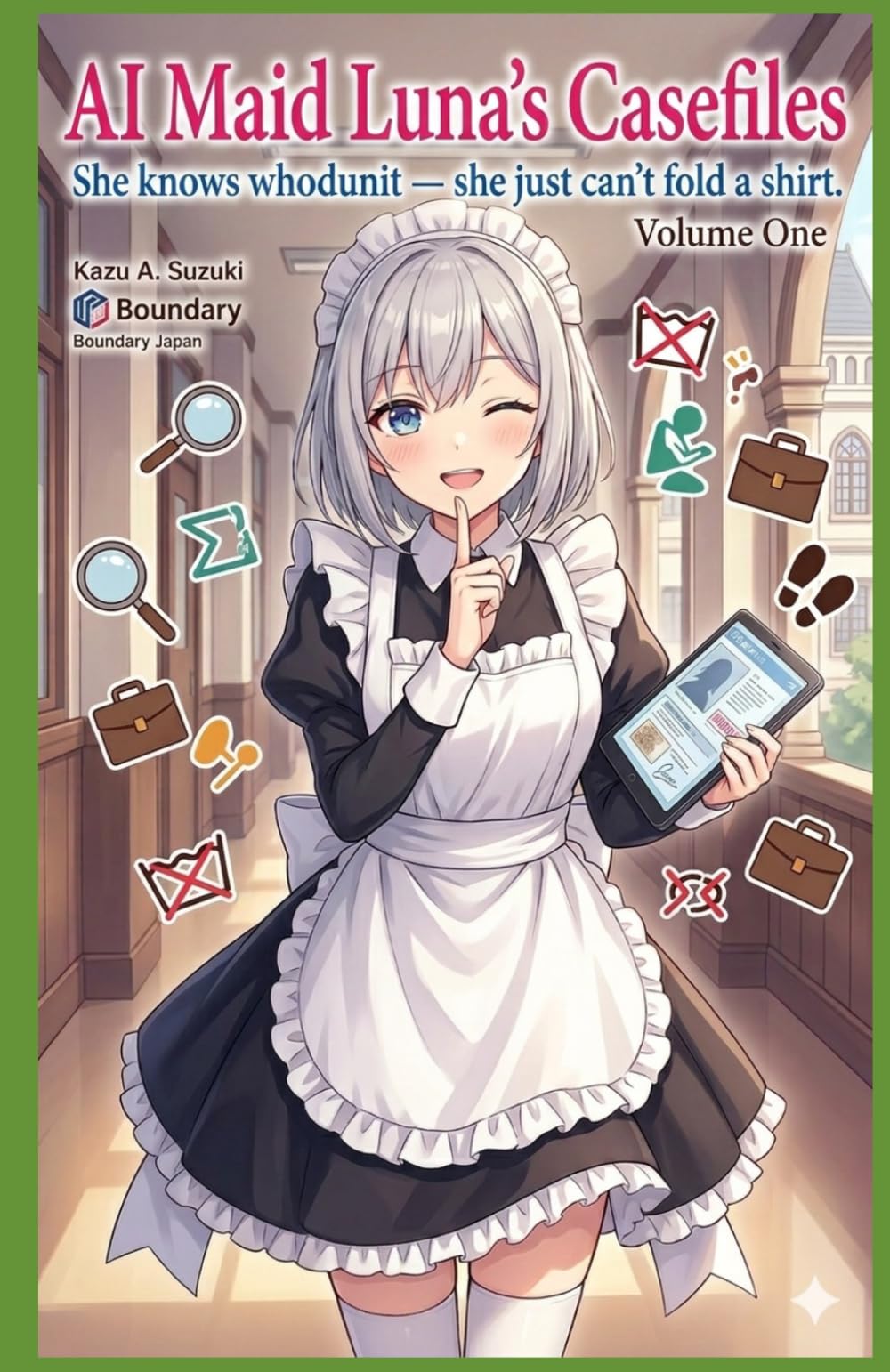 AI Maid Luna's Casefiles: She knows whodunit — she just can't fold a shirt.