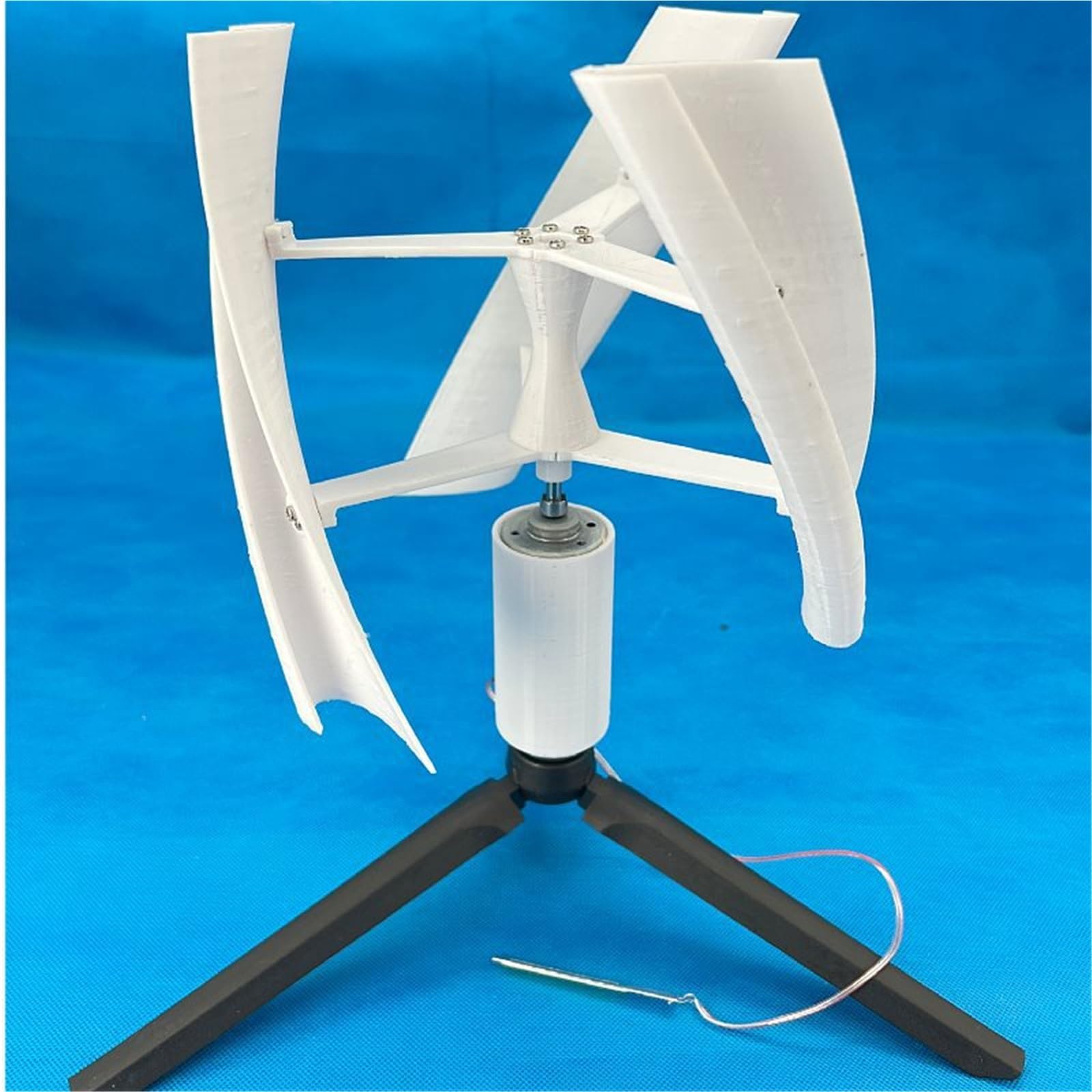 Generador de viento, Generador sin escobillas de eje vertical, viento en miniatura 25 W y 15 V,para el hogar barco marino