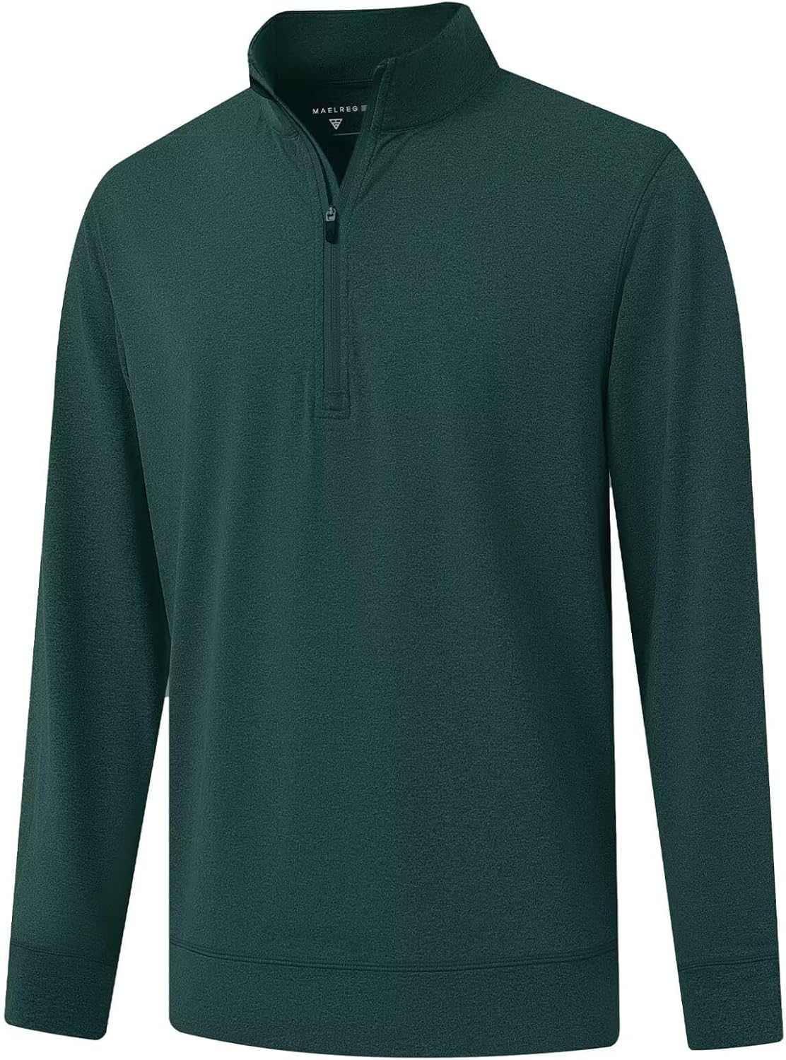 M MAELREG Quarter Zip Pullover Men Moisture Wicking Performance Heather Midlayer Golf 1/4 Zip Pullover Mens Sweatshirt