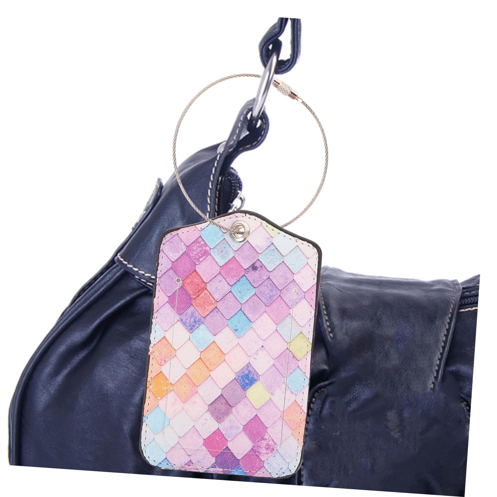 4 Set Etichette Bagaglio Design Creativo E Colori Delicati Accessori Utili Per Viaggi Facile E Protezione Del Bagaglio 2 Pezzi*4