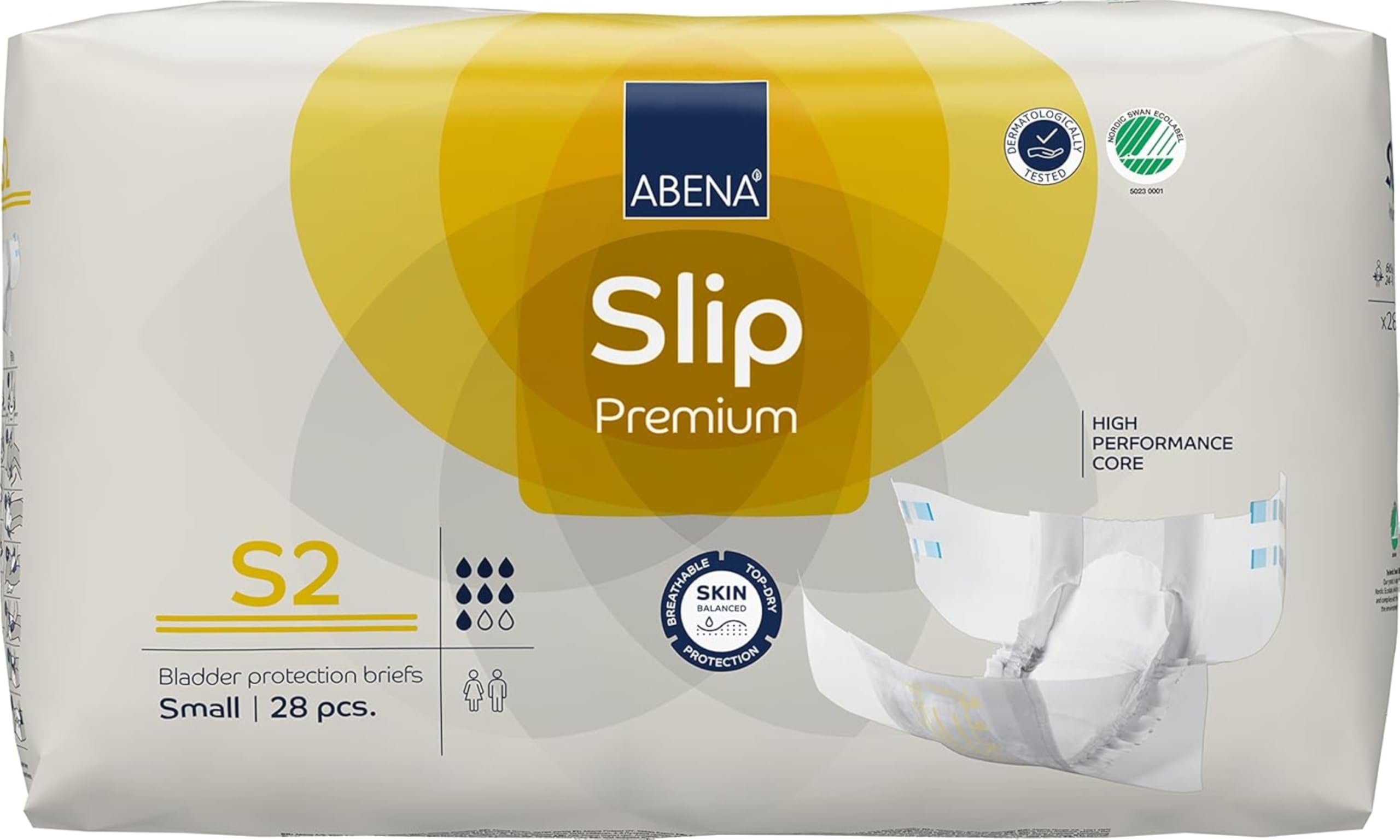 Abena Slip Premium S2 Small (1800Ml) 28 Pack