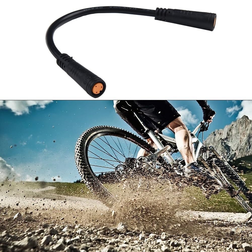 EBike Electric Bicycle 3 Pin Sensor Thumb Throttle Extension Cable for BAFANG(8PACK)