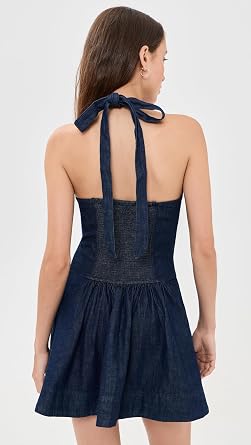 Free People Women's Clean Break Denim Mini Dress