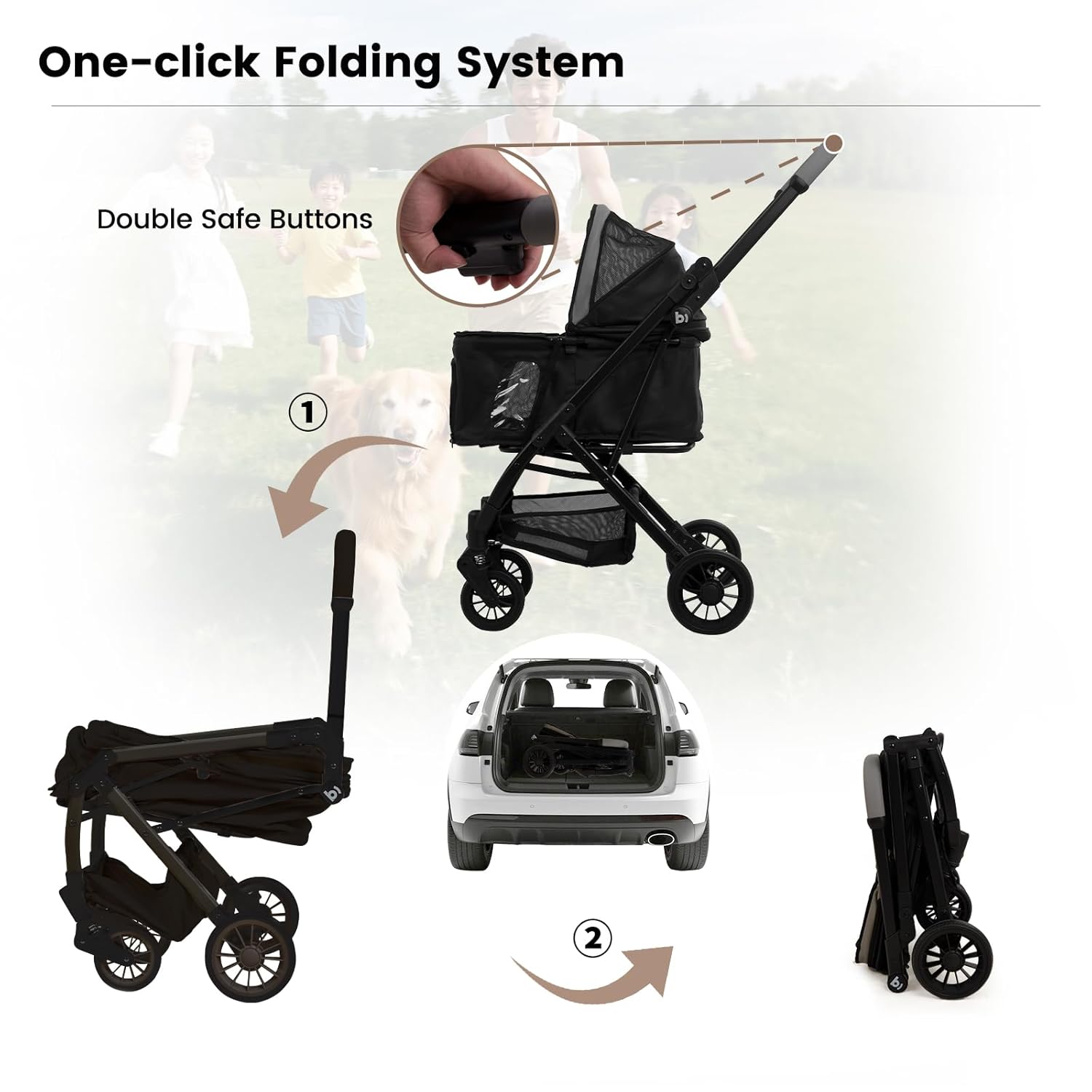 Ultimate Convenience: Review of the Lightweight Dog Stroller for Small Pets