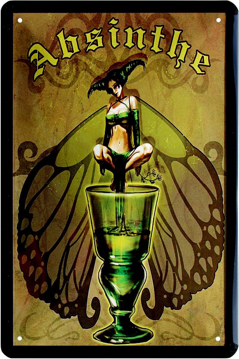 Absinthe Advertisement 20 x 30 cm Tin Sign 999