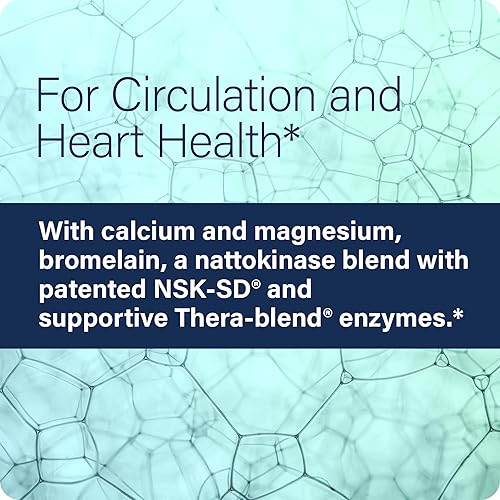 Miniatura 4 de Nattokinase Pro con NSK-SD - Suplemento orgánico - Las mejores enzimas para apoyo cardiovascular y circulatorio - Vegano y Kosher - 60 cápsulas