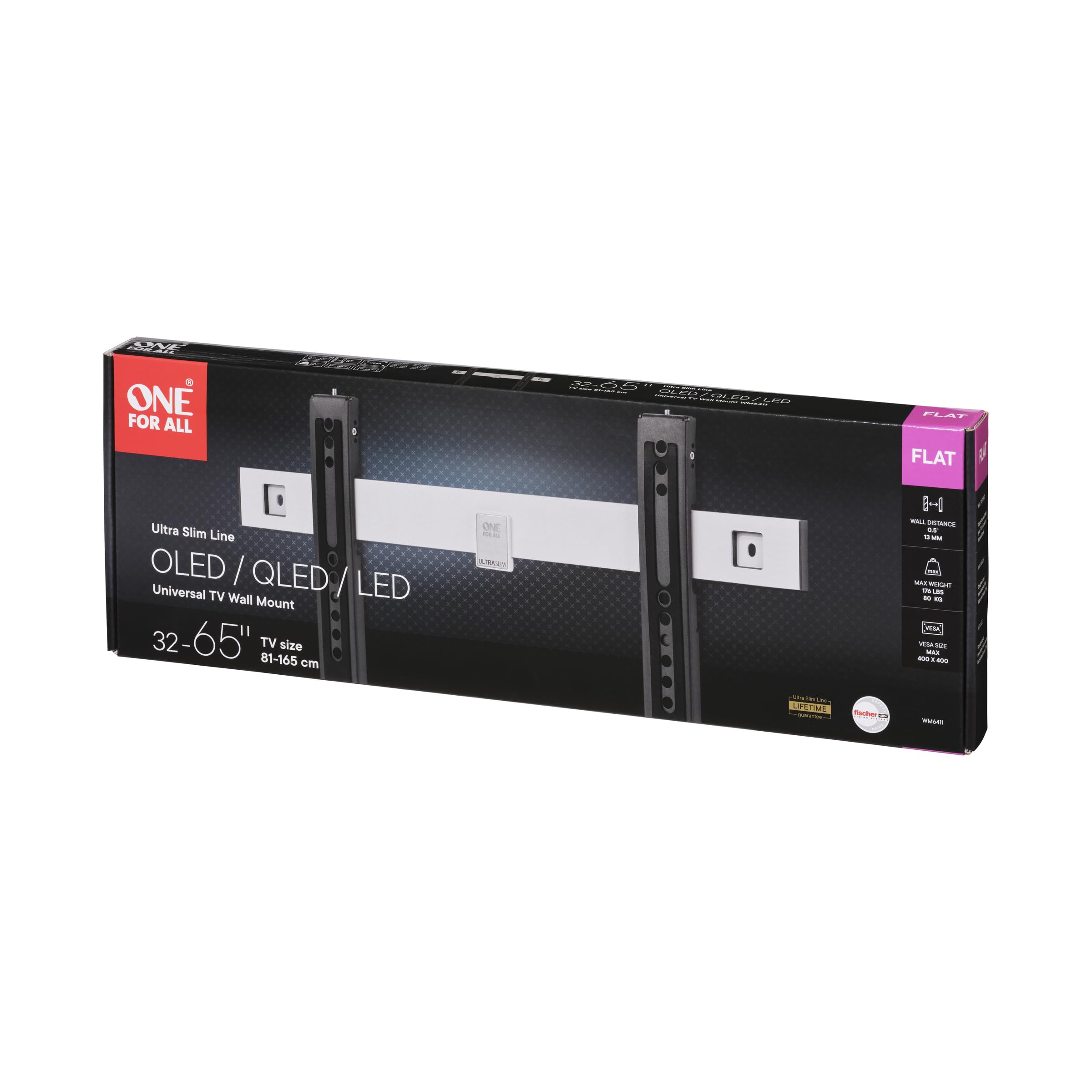 One For All Supporto da Parete per TV (WM6411)