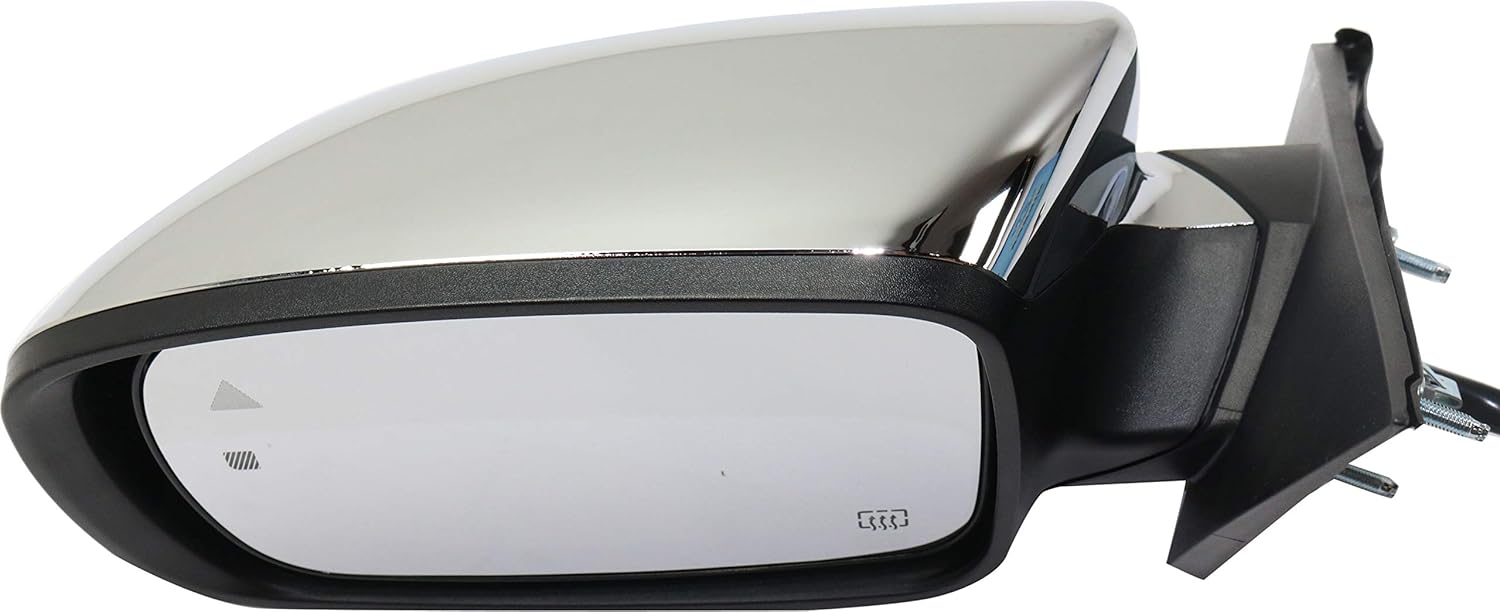 Garage-Pro Driver Side Power Heated Mirror for Chrysler 300 2011-2020 With Signal Light, Blind Spot Monitor, Memory & Puddle Lamp Chrome