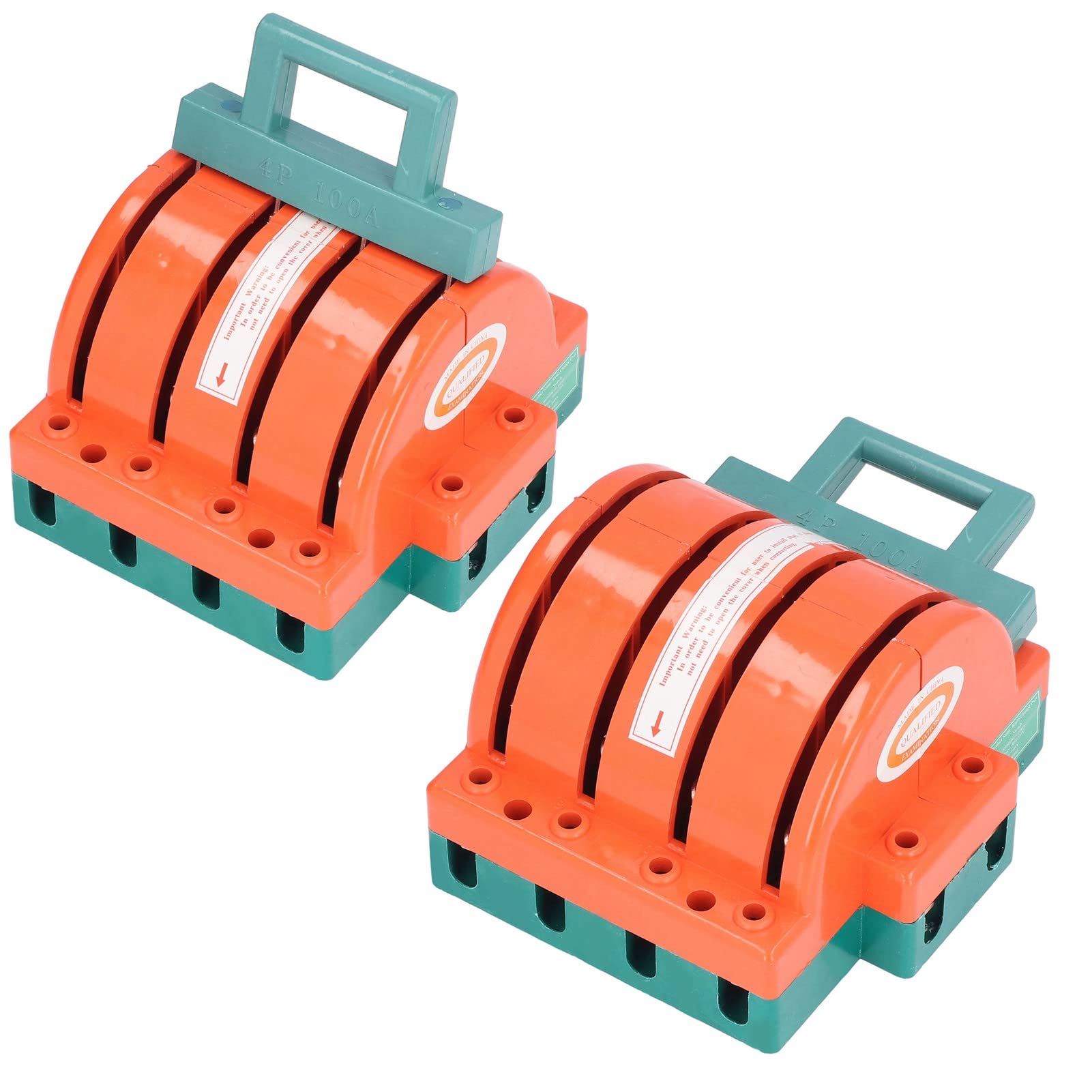 Interruptor de Cuchilla de Doble Tiro de 100A y 4 Interruptor de Cuchilla Eléctrica, Interruptor de Cuchilla de Desconexión Eléctrica, Interruptor de Cuchilla para