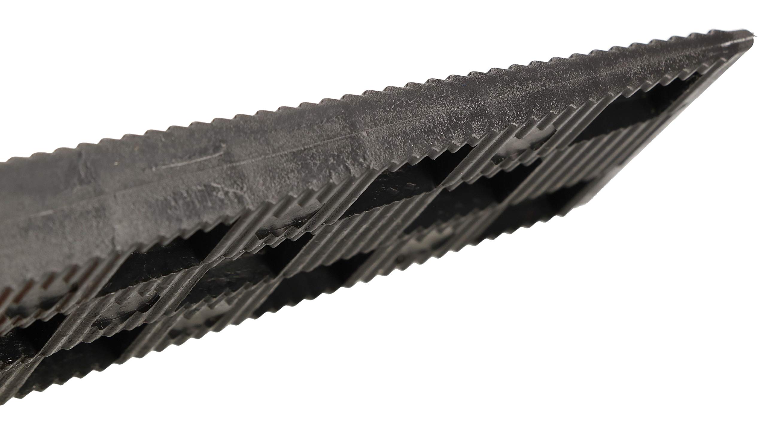 KOTARBAU® Zestaw 25 klinów montażowych z tworzywa sztucznego 150 x 44 x 20 mm do okien, drzwi, ościeżnic drzwiowych, ram okiennych, kolor czarny