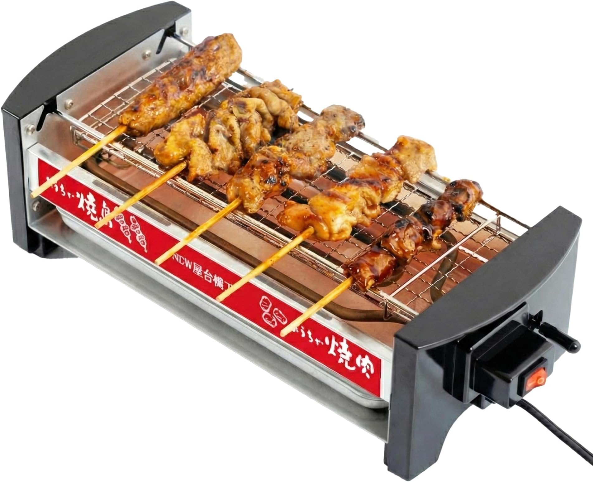 Yatai Yokotyo Myt-800 29873 Electric 3way Plate Yakitori & Takoyaki & BBQ By Kakuse