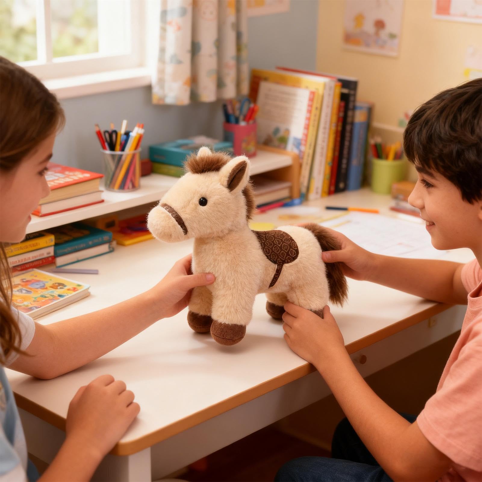 Générique Animale di peluche di cavallo