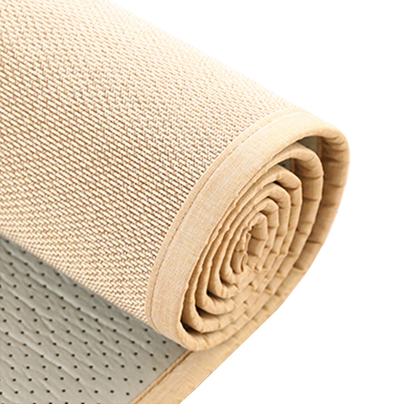 Runner Rug Bamboo Rugs and Roller Mats, Indoor Hallway Entrance Carpet Doormat/Rustic Kitchen Hardwood Floor Mat with Non Slip Rubber Backing (Size : 60×200cm (2×6.6ft))