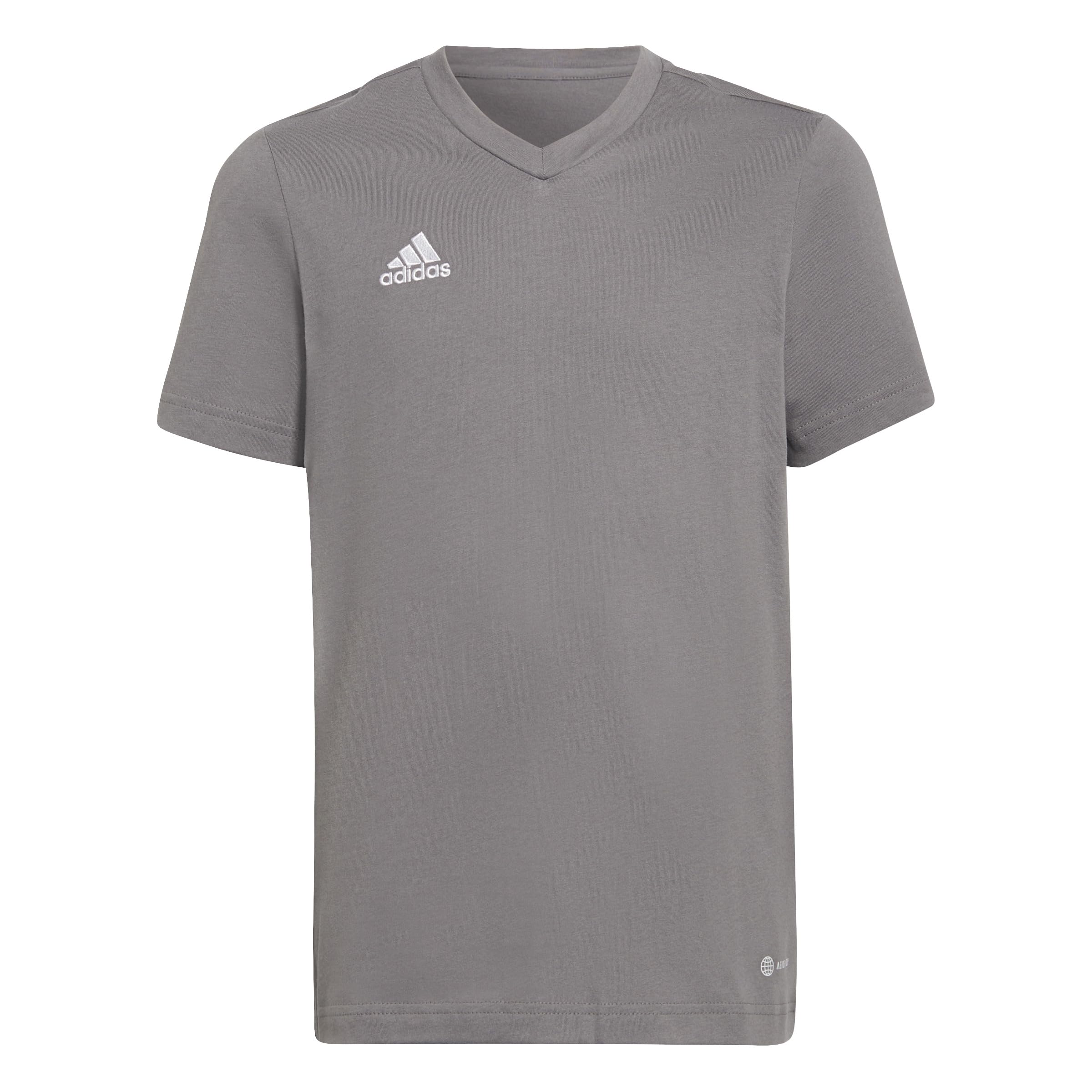 adidas Unisex Kids Entrada 22 Tee, Team Grey Four, 7-8 Years