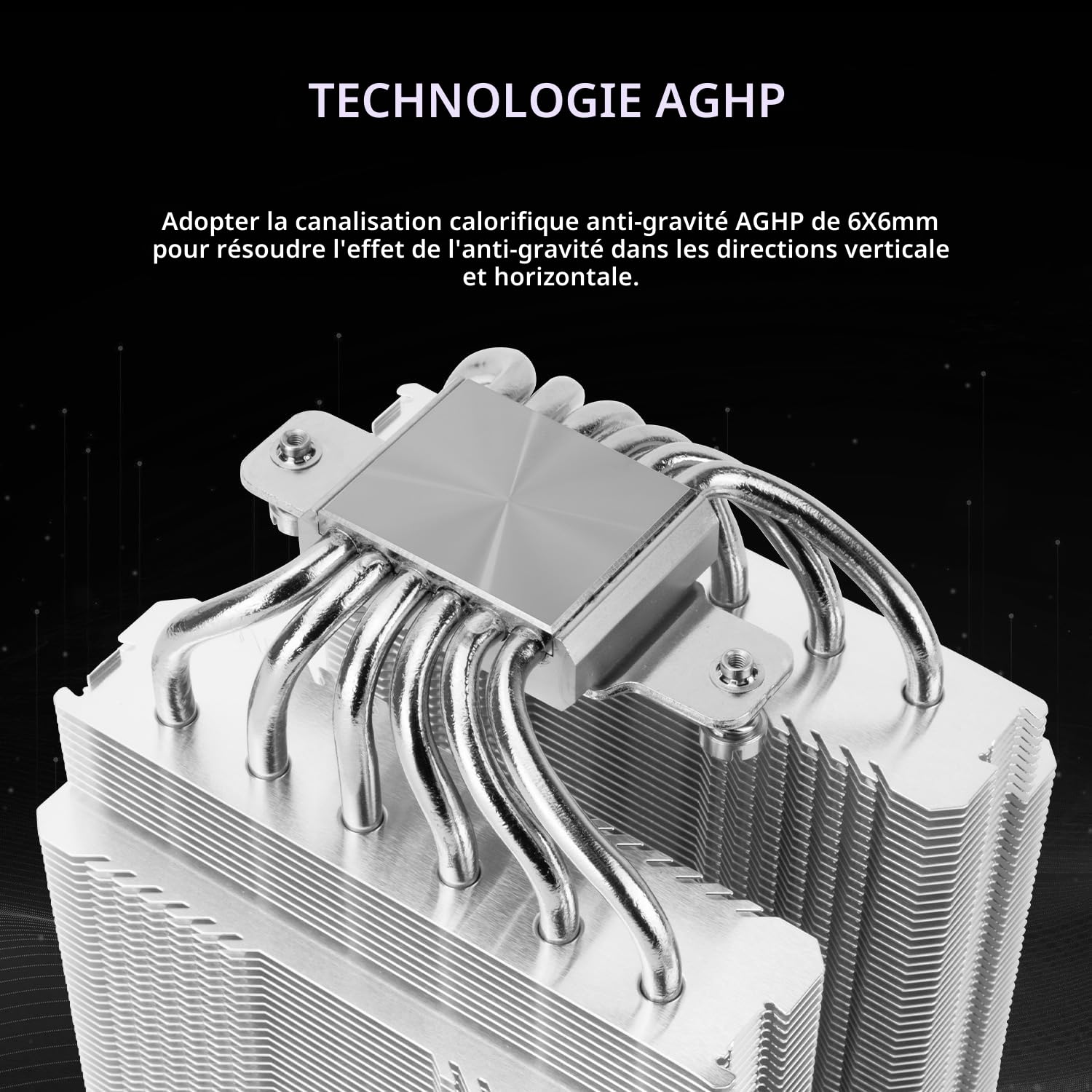 Thermalright Peerless Assassin 120 Digital Black Refroidisseur de processeur double tour double ventilateur cache d’écran numérique AM4/AM5, Intel LGA1851/1700/115X/1200