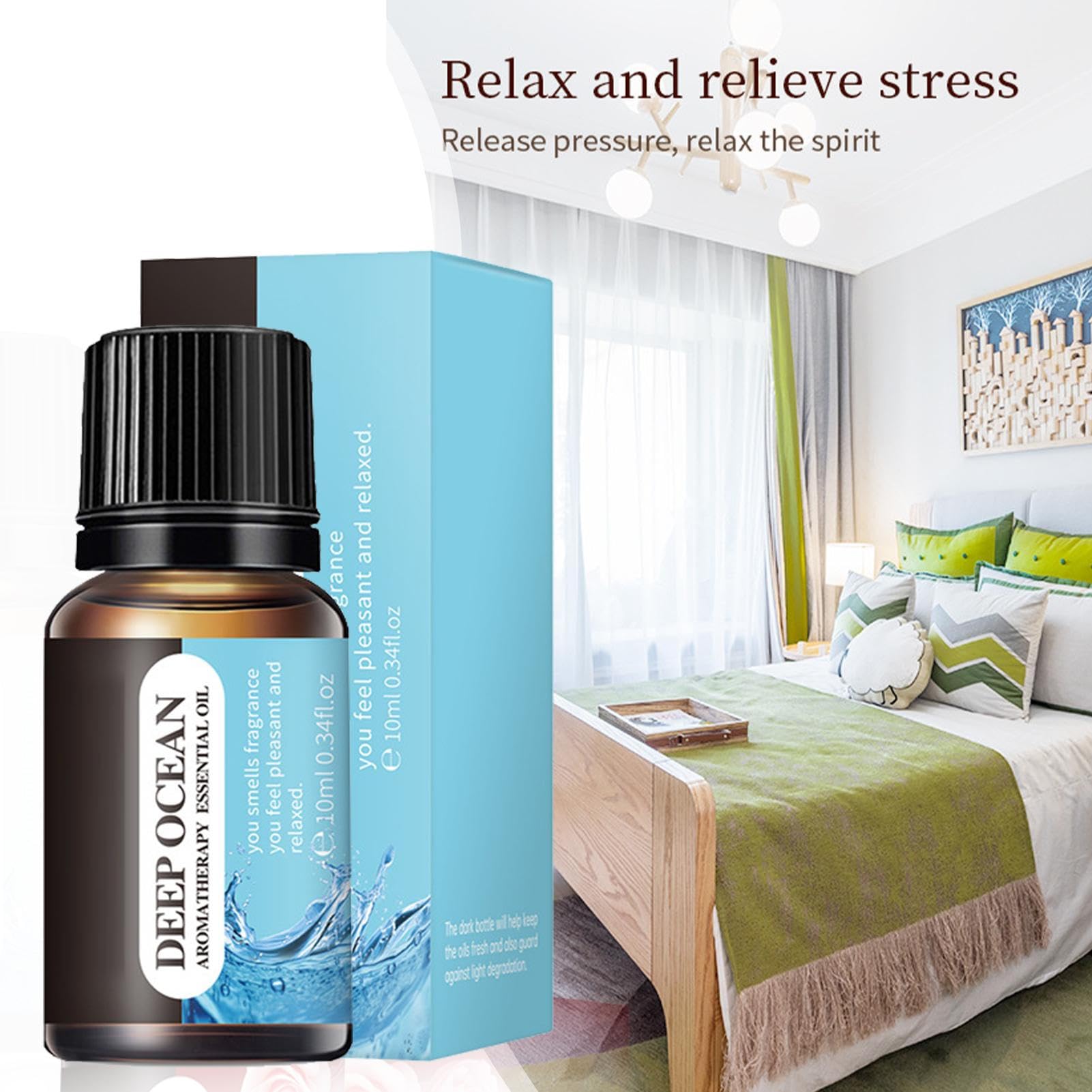 Olio Essenziale Per Diffusore 10 Ml – Profumo Fiori Per Casa, Auto E Camera Da Letto – Scegli Tra Mare, Rosa, Menta, Gelsomino – Aromaterapia Naturale - 2