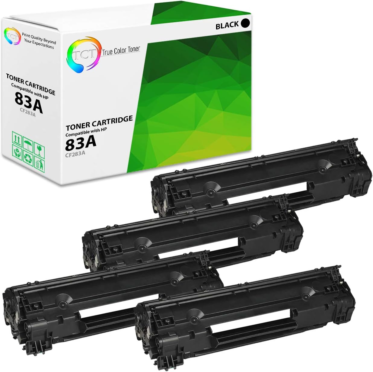 Cartucho Cf283a Cartucho Tóner ZOOMTEC Compatible HP 83A CF283A - 1500 Páginas - Para LaserJet Pro MFP M125 M127 M201 M202 M225 Tóner Alto Rendimiento 1500 Páginas