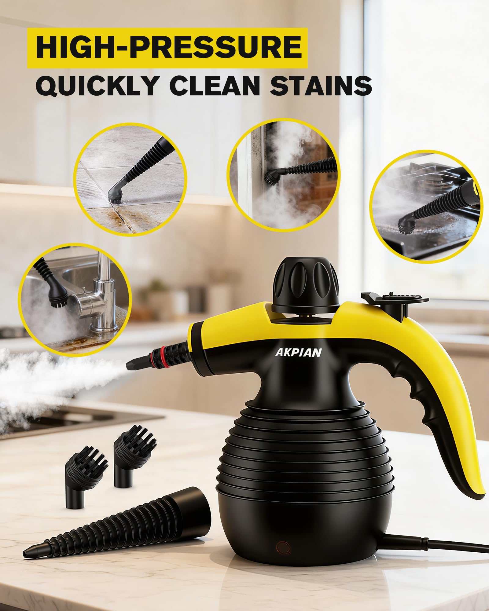 Amazon.com - Handheld Steam Cleaner, Steamer for Cleaning