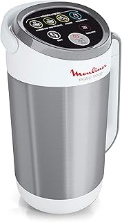 Moulinex LM841110 Easy Soup, Soup Maker con Acciaio Inossidabile, Facile Da Usare per Preparare Zuppe e Frullati, Capacità…