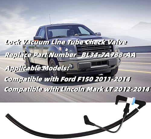 Miniatura 2 de Magimaker BL34-7A788-AA - Válvula de retención de tubo de vacío para buje automático compatible con Ford F150 2011-2014 y Lincoln Mark LT 2012-2014