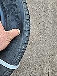 Review Image by Los neumáticos tienen los laterales demasiado delgado. No creo que lleguen a las 50 k millas. Tampoco creo que se puedan más de 200 kg. Tengo que pagar por la devolución lo que iba ahorrarme comprando los de mejor calidad. Los neumáticos tienen los laterales demasiado delgado. No creo que lleguen a las 50 k millas. Tampoco creo que se puedan más de 200 kg. Tengo que pagar por la devolución lo que iba ahorrarme comprando los de mejor calidad.