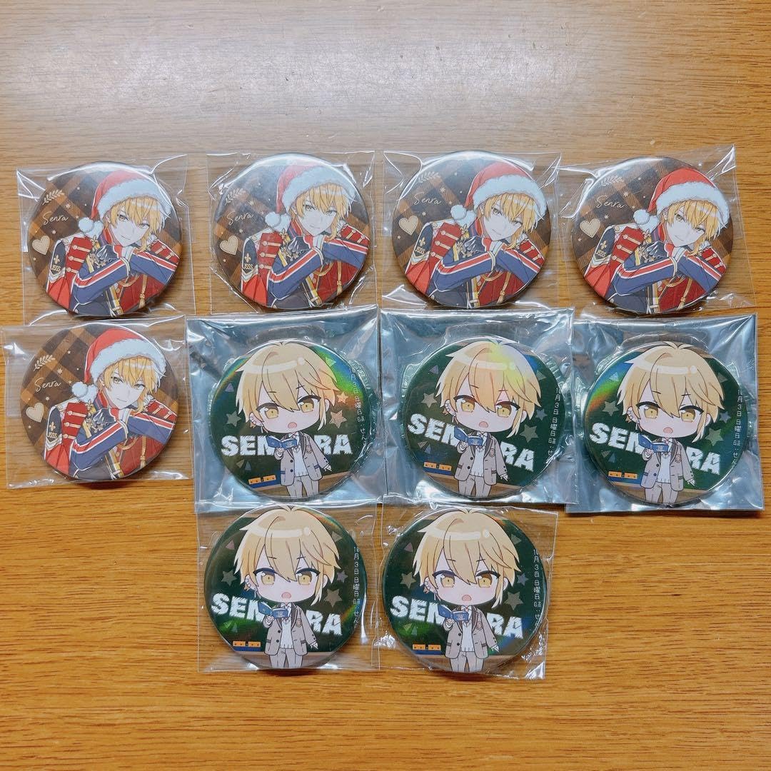 浦島坂田船 センラ サンタ 缶バッジ