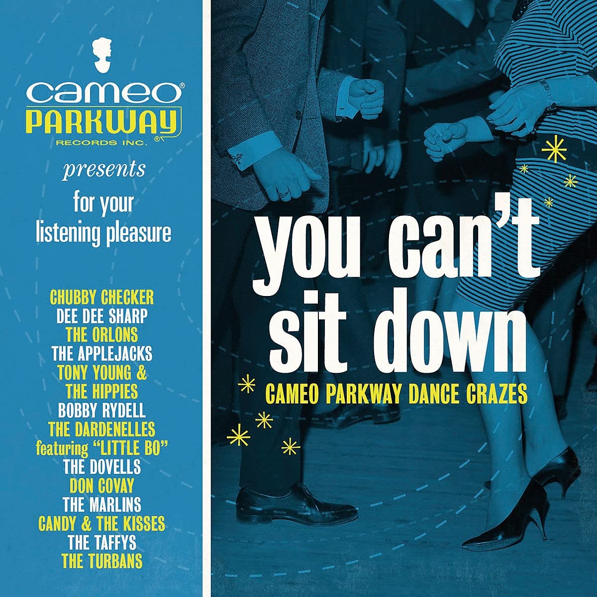 Various Artists You Can't Sit Down: Cameo Parkway Dance Crazes double LP vinyl
