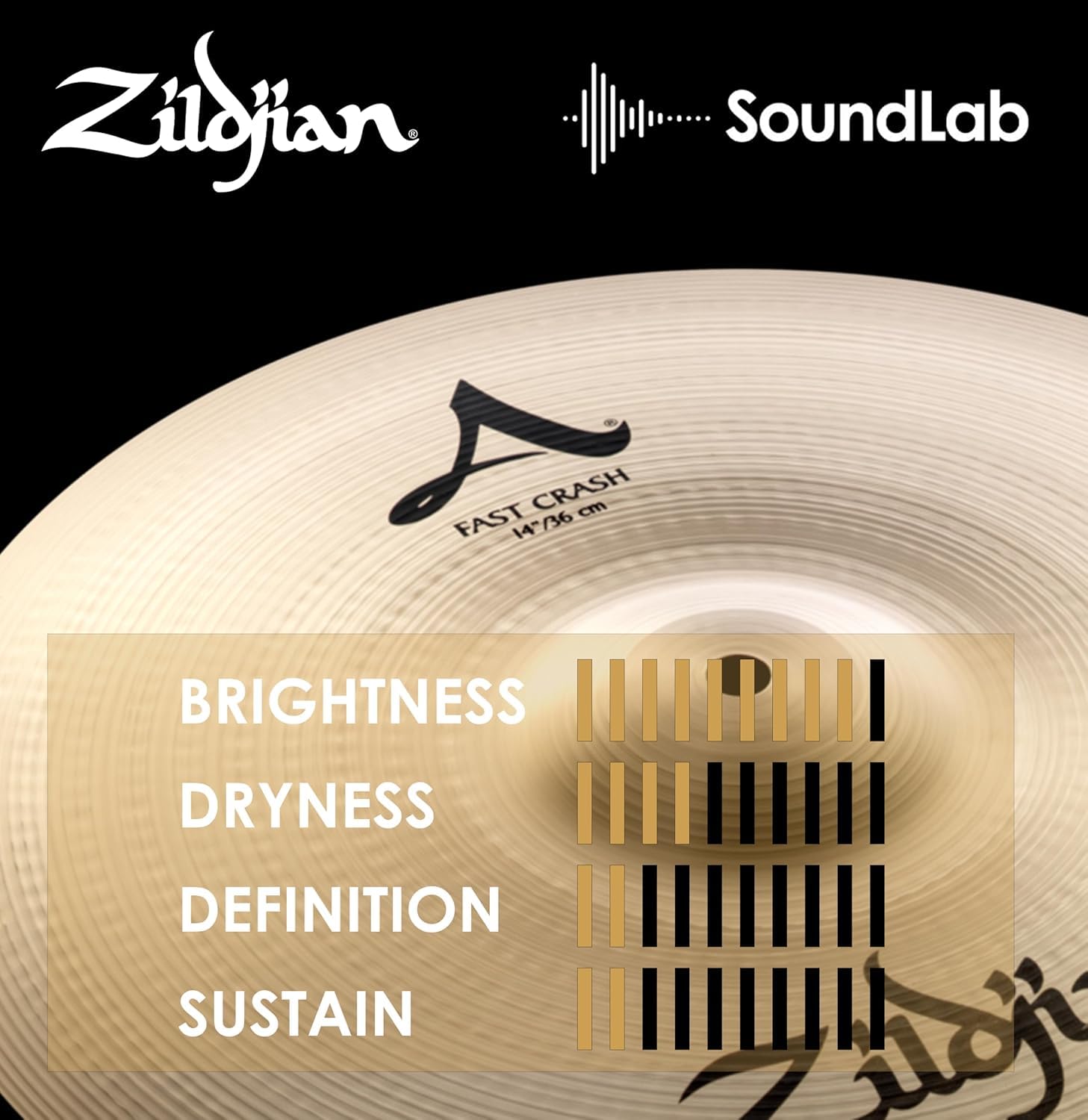A' Zildjian Fast Crash 14" Traditional Finish