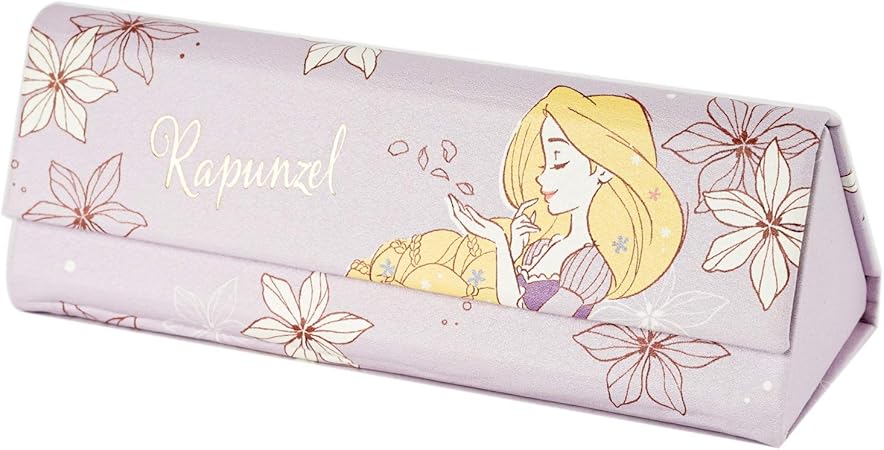 Amazon Co Jp ディズニー メガネケース 折りたたみ ラプンツェル クロス付き パープル 服 ファッション小物