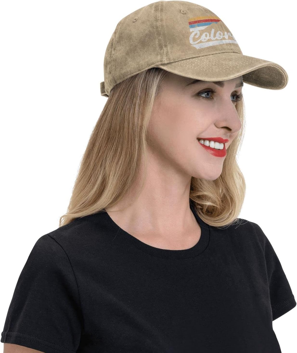 Sefgaen Cap Colorado Mountains Cap Women Dad Hats with Design Hat - Image 8