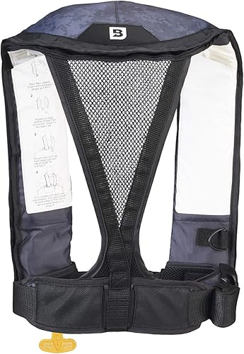 Miniatura 16 de BLUESTORM Atmos 40 Chaleco salvavidas inflable automático y manual para adultos Chaleco salvavidas aprobado por la Guardia Costera de los Estados