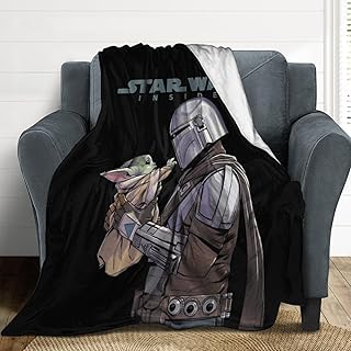 ブランケット スター ウォーズ ボバ・フェット ヨーダ 毛布 シングル 大判 掛け毛布 ふわふわ フランネル オールシーズン おしゃれ 多機能 掛け布団 ひざ掛け タオルケット 人気 アニメ グッズ プレゼント 76cm*102cm