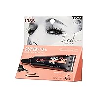 Vista 2 de KISS Lash Couture - Tira de látex negra con extracto de avena calmante, boquilla de control de precisión, probada por dermatólogos, compatible