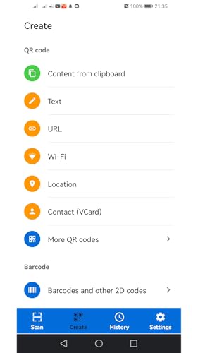 QR Code reader & bar code scanner