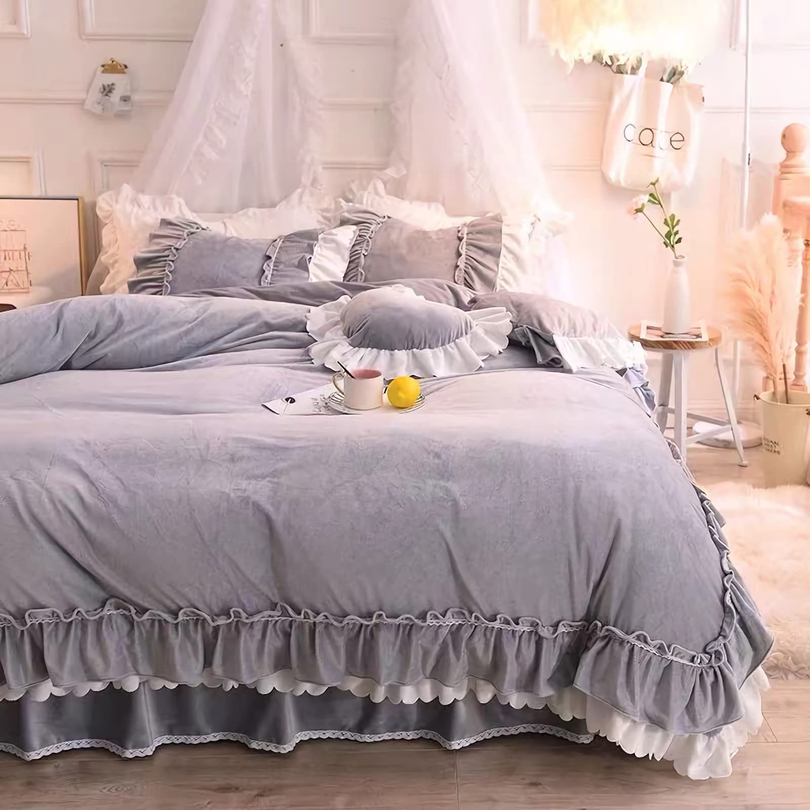 なめらか肌触りあったか寝具カバーセット掛け布団カバーベッドスカート枕カバー Amazon｜なめらか肌触りあったか寝具カバーセットかけ布団カバー