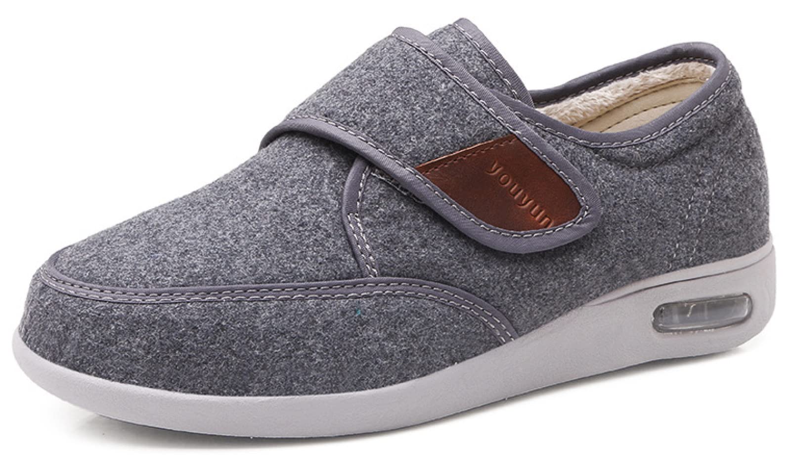 WTFYSYNOrthopedic Diabetic Walking Shoes Adjustable Closure, Extra Wide Widths Walking Sneakers for Diabetic Edema Plantar Fasciitis Bunions Arthritis