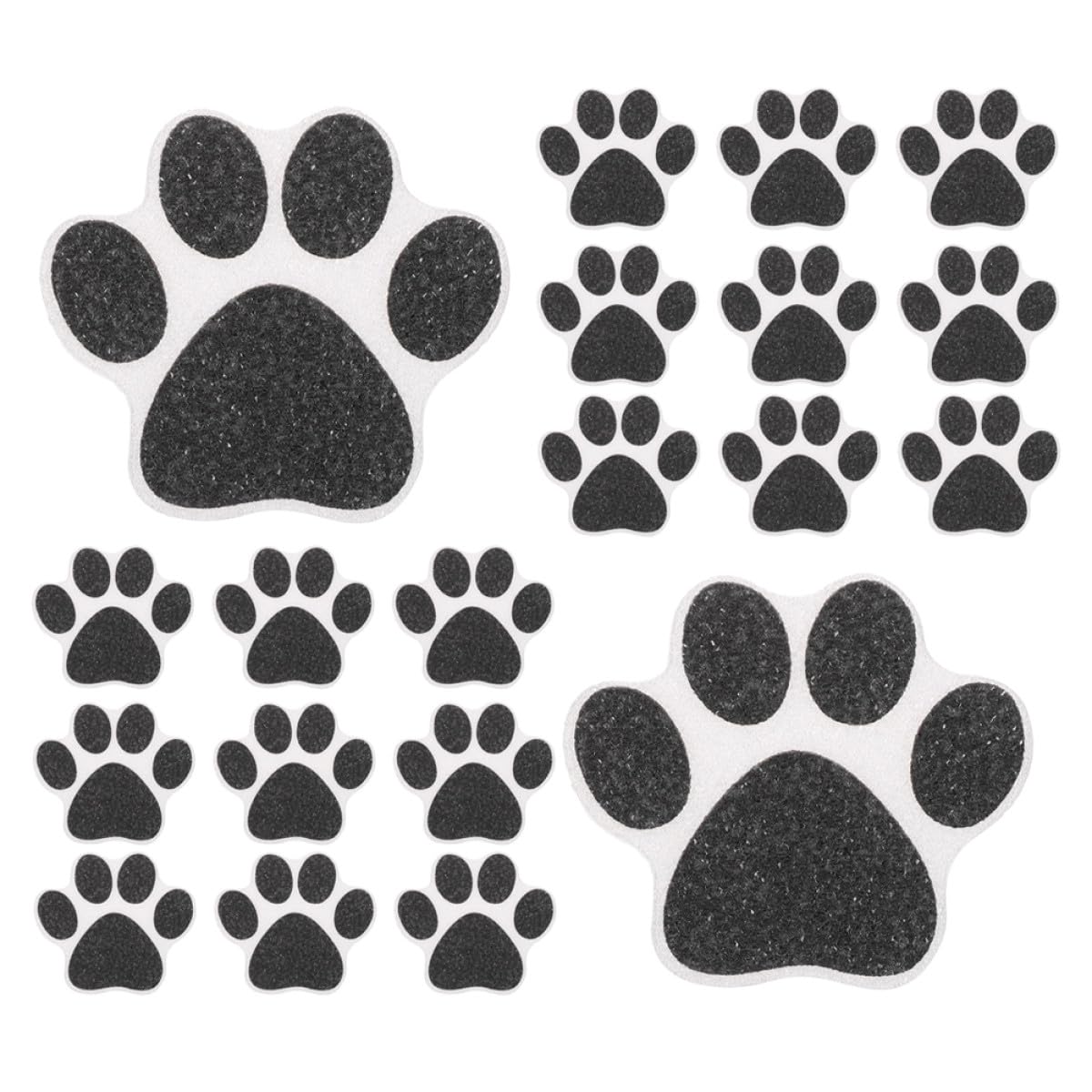 Pegatinas antideslizantes para ducha infantil y cocinas con huellas de mascotas autoadhesivas