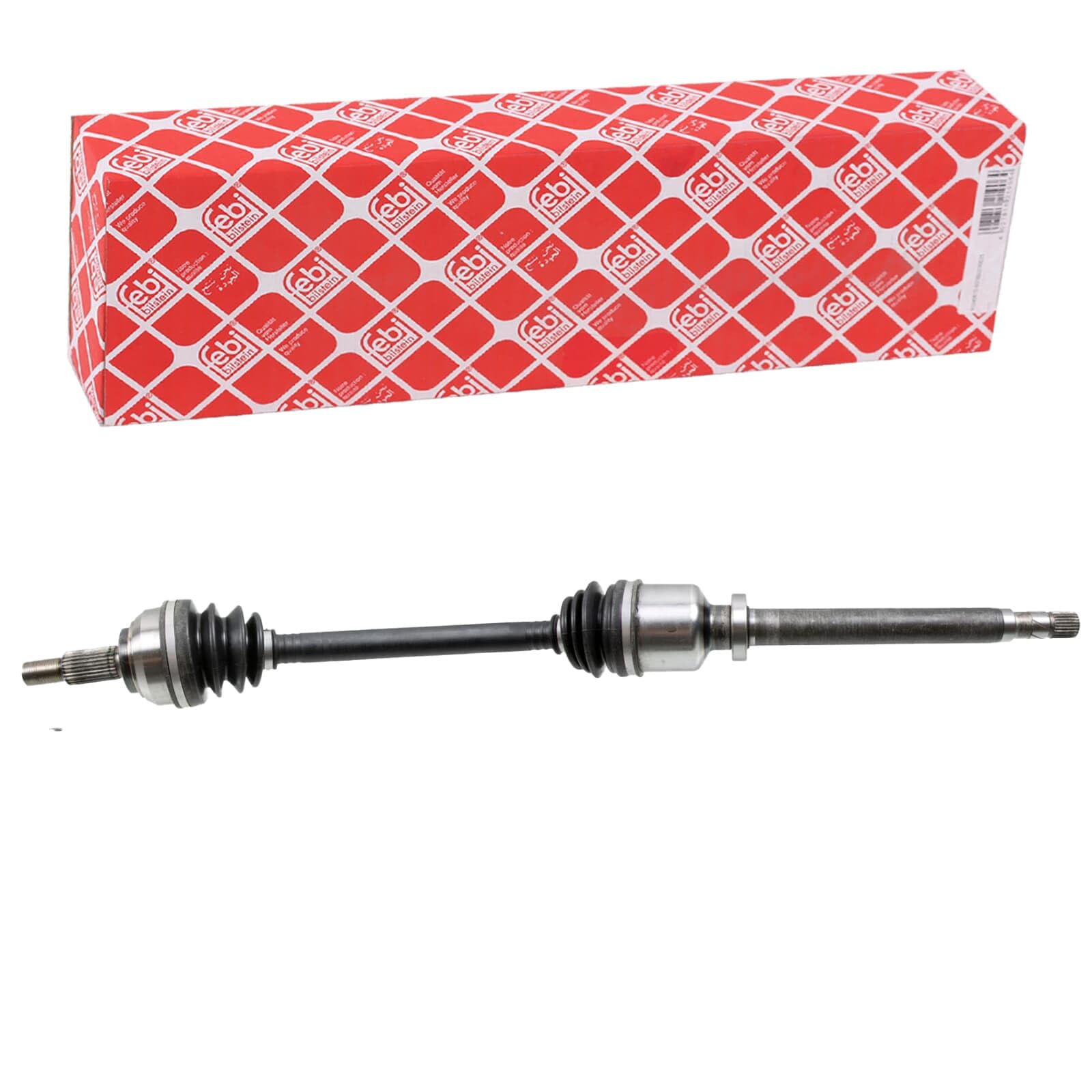 FEBI BILSTEIN Arbre d'entraînement 181117 | 181117 compatible avec Kangoo / Grand Kangoo II (KW0/1_), Kangoo Be Bop (KW0/1_), Kangoo Rapid (FW0/1_)