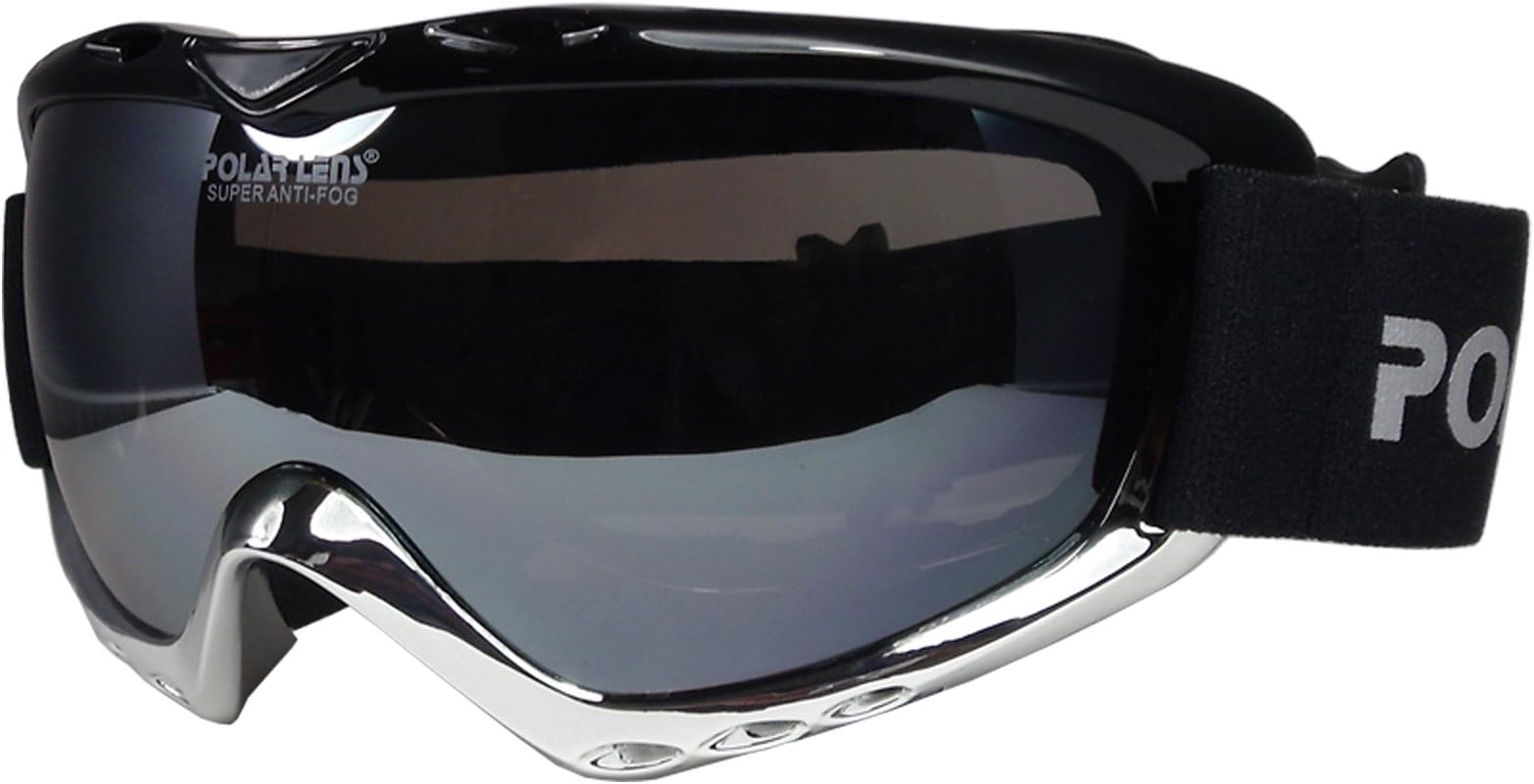 Polarlens PG9 Snow Goggles / Snowboard Goggles / Ski Goggles / Euopean Design and Performance / Helmet Compatible with Extra Long Adjustable Straps
